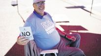 APOYO.  Los votos a favor cosechados por Lacalle Pou fueron similares a los que  obtuvo en las elecciones de 2019. Su mandato culmina en 2025, por lo que este aval le da aire para seguir gobernando.