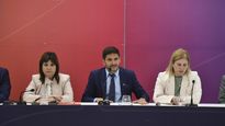 Maximiliano Pullaro junto a Patricia Bullrich.&nbsp;