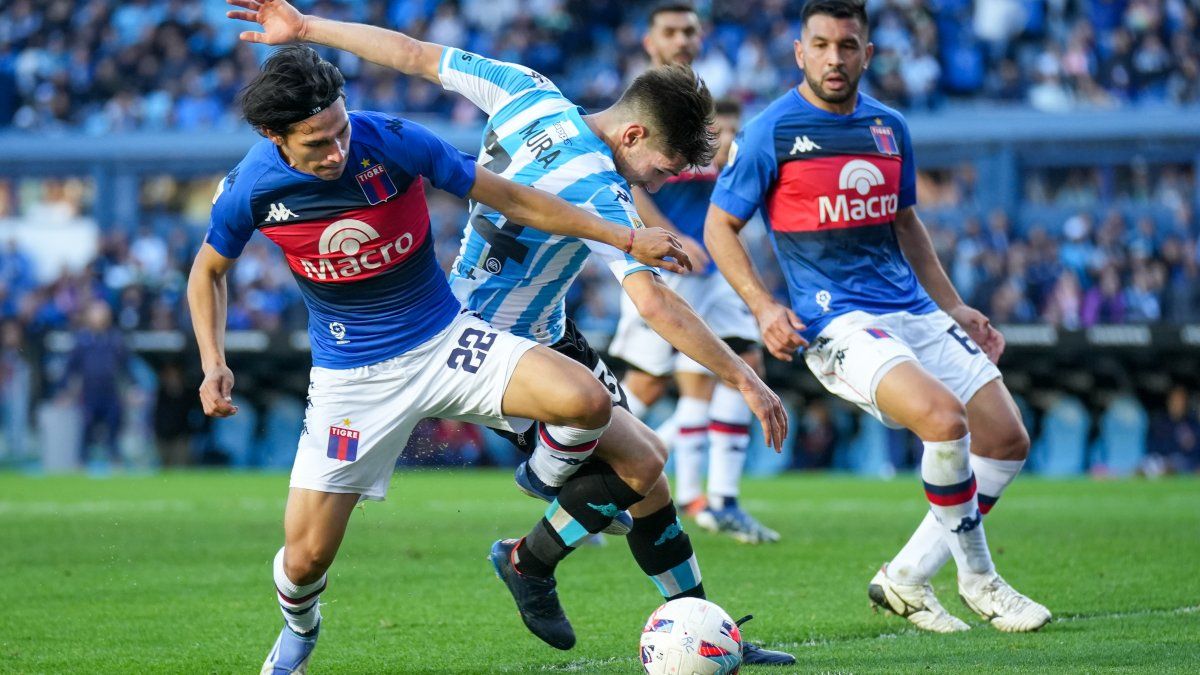 Racing vs Tigre: Time, TV and formations