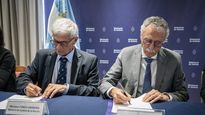 Mariano Cúneo Libarona y Mario Lugones firmaron un Convenio de Colaboración Institucional.
