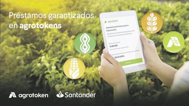 avances. Agrotoken y Santander ya lanzaron una prueba piloto.