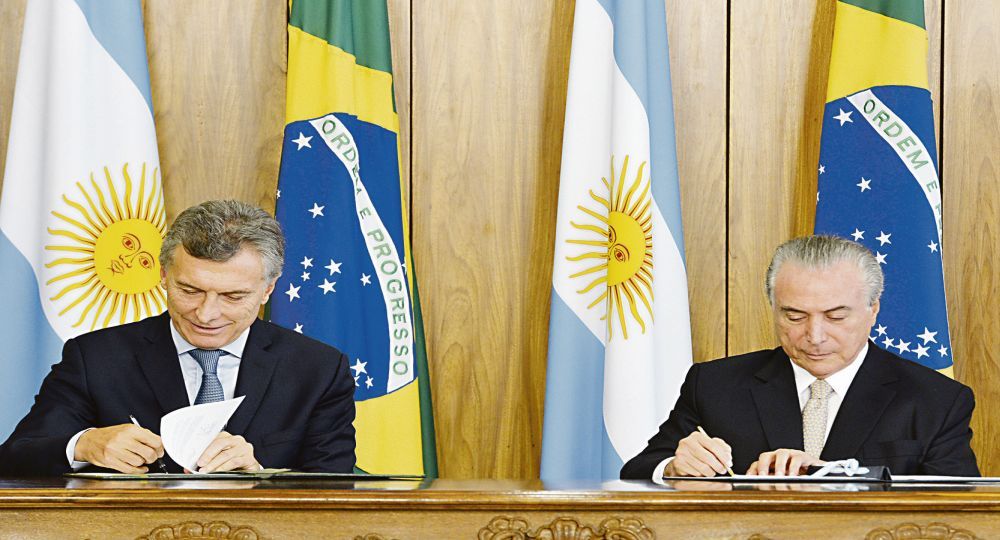 Macri convocó a Brasil para buscar nuevos socios comerciales (foto 1)