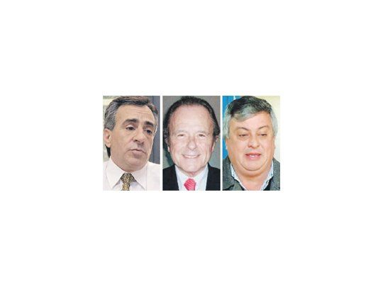 Jesús Cariglino, Enrique García, Carlos Selva