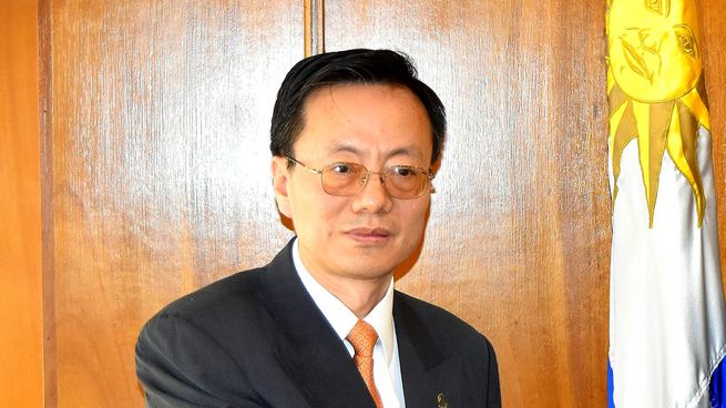 Wang Gang, embajador chino en Uruguay.
