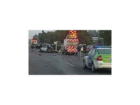 En media hora, murieron tres personas en diferentes accidentes en la Panamericana