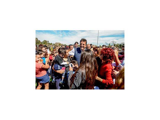 Sergio Massa en La Matanza.