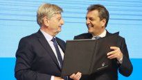 Sergio Massa con Sergio Ziliotto, gobernador de La Pampa.