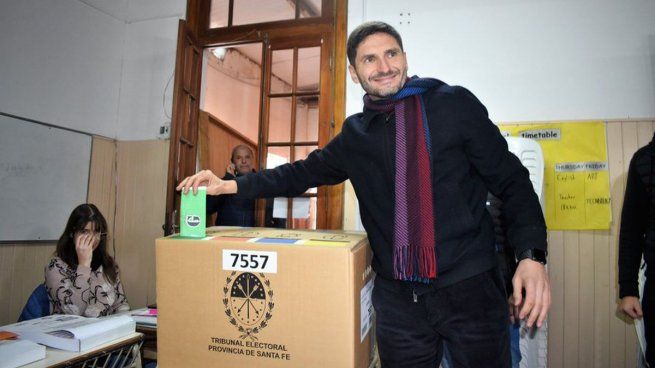 Maximiliano Pullaro, candidato de JxC.&nbsp;