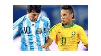 El argentino y el brasileño. Uno en Barcelona y el otro cerca del Madrid.