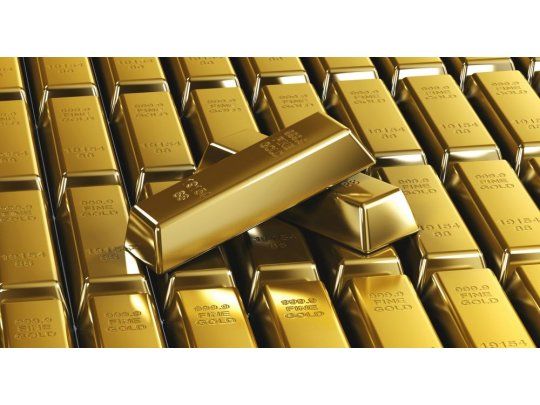 El oro subió 2,6% a u$s 1352,70 en julio