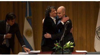 Ángel Mahler prestó juramento ante el Jefe de Gobierno porteño, Horacio Rodríguez Larreta.