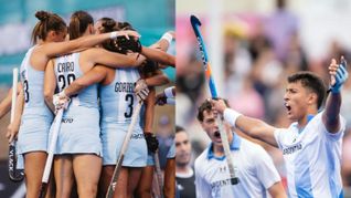 Los Leones y Las Leonas son medallistas de oro en los Juegos Suramericanos.