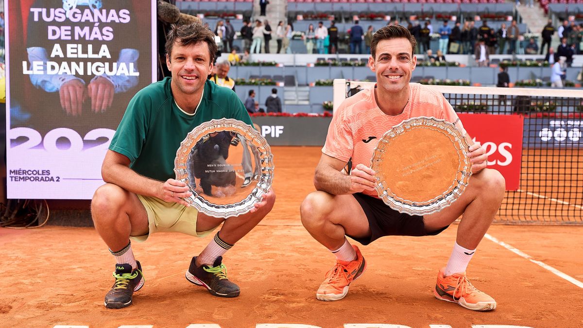Zeballos y Granollers jugaron una final demoledora y volvieron a ganar el M1000 de Madrid