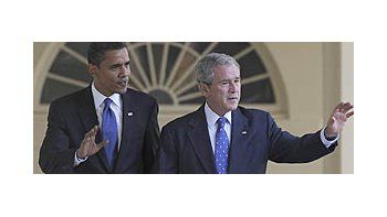 Obama y Bush dieron inicio a la transición en la Casa Blanca