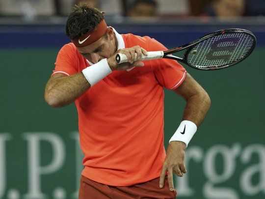 Del Potro lleva 14 meses traumático con su rodilla derecha.