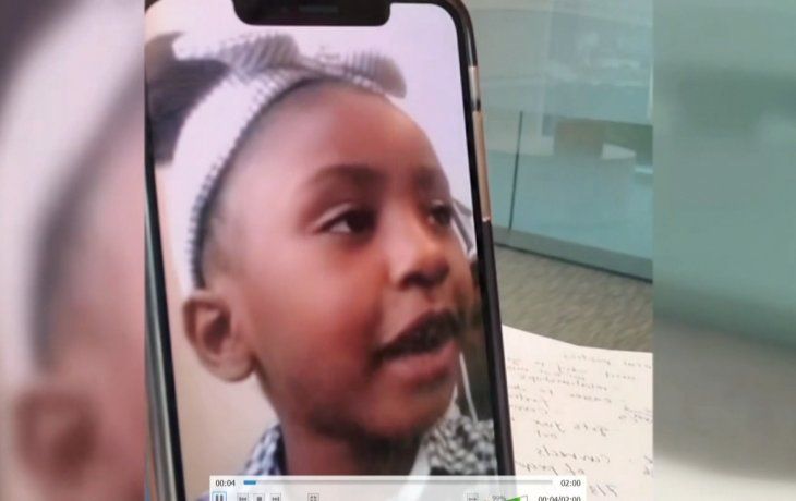 Hija de George Floyd.