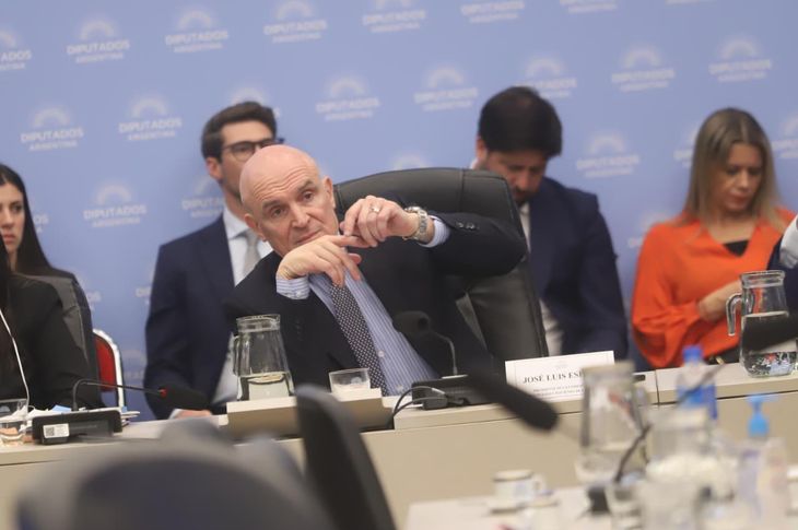 Espert se mantuvo inmutable. 