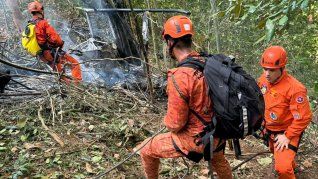 Accidente de helicóptero en Río de Janeiro dejó cuatro muertos.&nbsp;