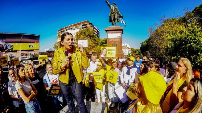 Lospennato recorrió Parque Patricios junto a Mauricio Macri y María Eugenia Vidal.