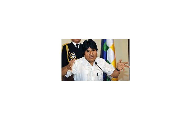 El presidente de Bolivia, Evo Morales.