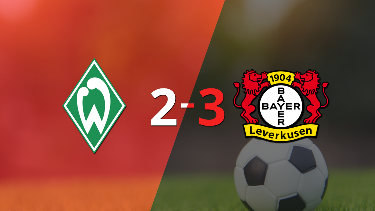 Bayer Leverkusen win over Werder Bremen 3-2