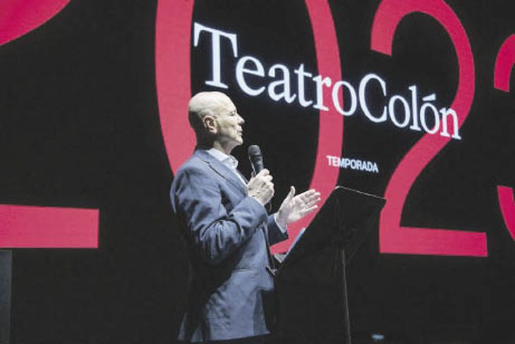 temporada 2023. El director del Teatro Colón, Jorge Telerman. temporada 2023. El director del Teatro Colón, Jorge Telerman.