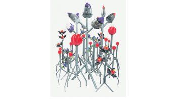 ámbito.com | Las flores de Dora Isdatne no tienen aroma; perderse en sus bosques no sería recomendable, sus erizos no son para acercarse y con sus juguetes no se juega.