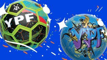 Las pelota que YPF promociona para este verano.