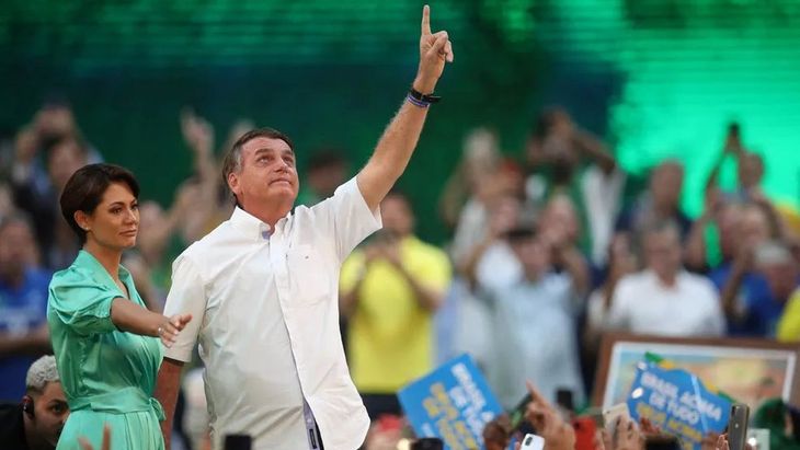 Jair Bolsonaro lanzó su candidatura a la reelección de Brasil