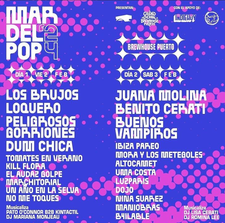 The most anticipated shows in Argentina for the month of February