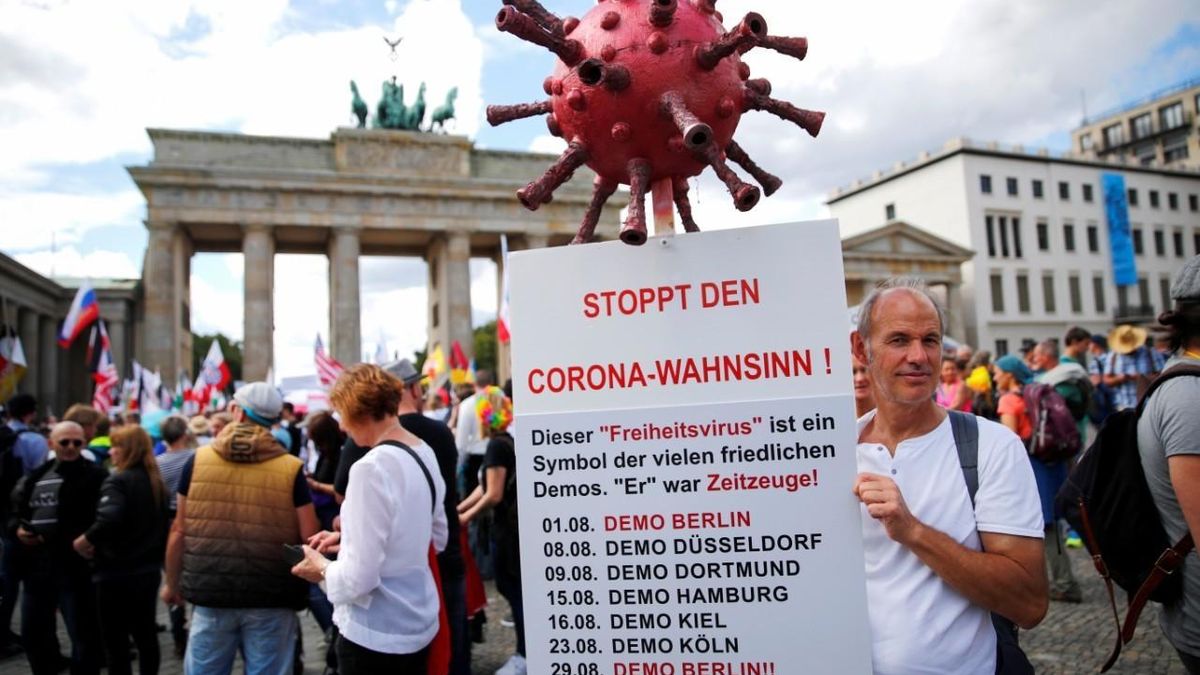 Alert in Germany for the so-called pandemic of the unvaccinated