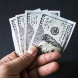 Billetes del dólar, moneda estadounidense. Billetes del dólar, moneda estadounidense.