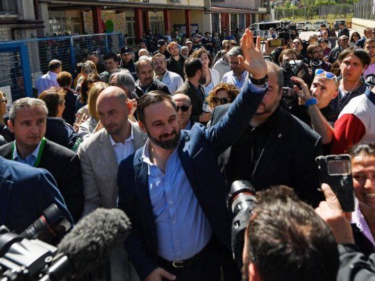 Santiago Abascal, candidato a presidente de Vox.