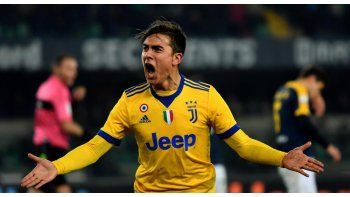 Juventus ganó con dos goles de Dybala y sigue como escolta