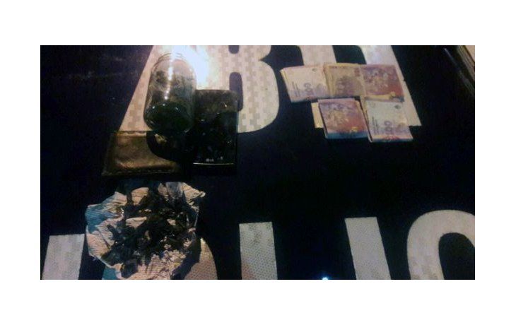 Los elementos incautados por la Policía