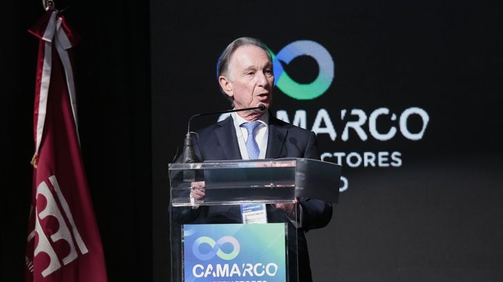 Gustavo Weiss during the last CAMARCO event. Gustavo Weiss during the last CAMARCO event.