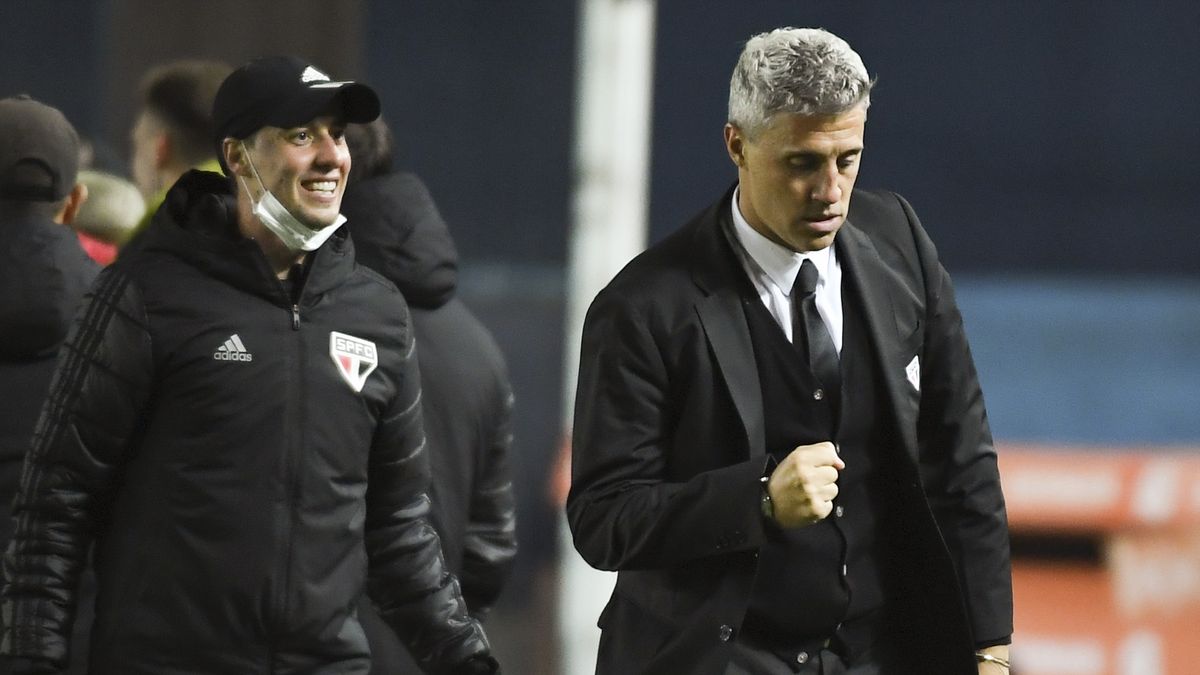 Hernán Crespo left San Pablo