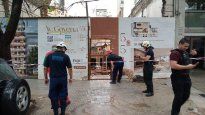 Se derrumbó una obra en Caballito: murió una mujer.