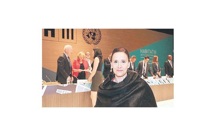 hábitat. Gabriela Michetti participó en Ecuador de reunión de la ONU.