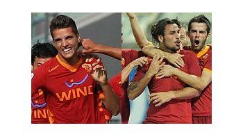 Lamela y Osvaldo se cruzaron en el vestuario de Roma.