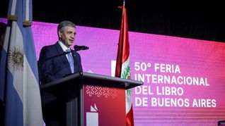 El mandatario porteño participó del acto de inauguración en La Rural. El mandatario porteño participó del acto de inauguración en La Rural.
