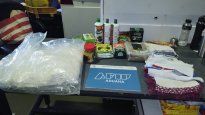 Parte del secuestro de cocaína líquida que iba rumbo a Nueva Zelanda en una encomienda