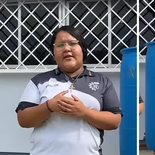 Diana Yasaret y su invento Hidro AC+. Diana Yasaret y su invento Hidro AC+.