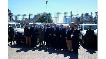 Amado Boudou encabezó el acto junto a Juan Manuel Abal Medina, Daniel Scioli, Martín Insaurralde, Alejandro Granados, Juliana Di Tullio y Sergio Berni.