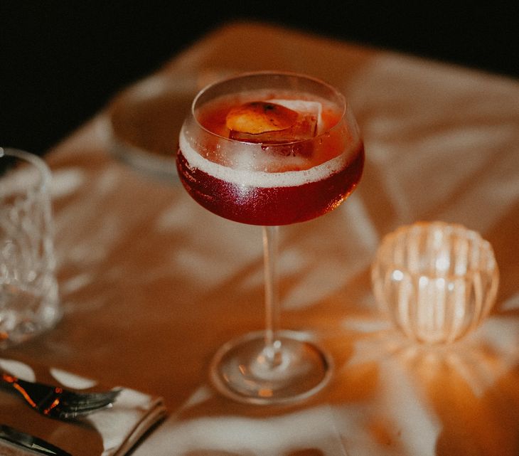 January cocktail. January cocktail.