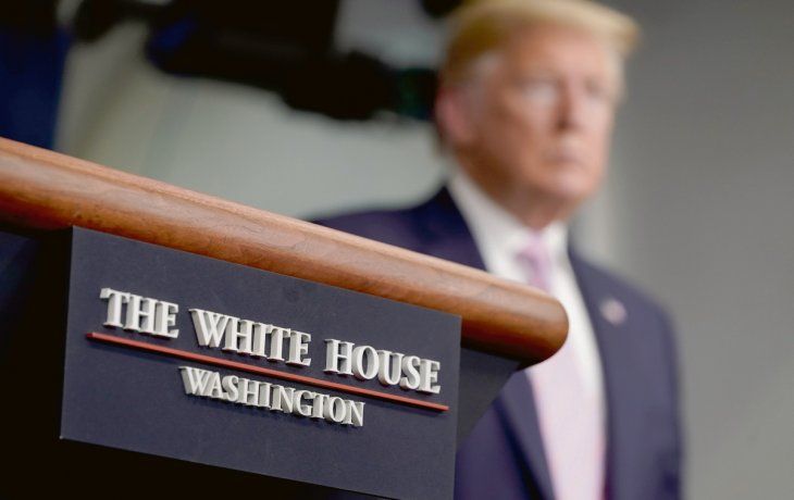 El presidente de EEUU, Donald Trump.