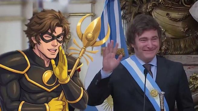 Javier Milei lanzó sus cuentas oficiales en inglés.