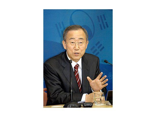 Ban Ki Moon.
