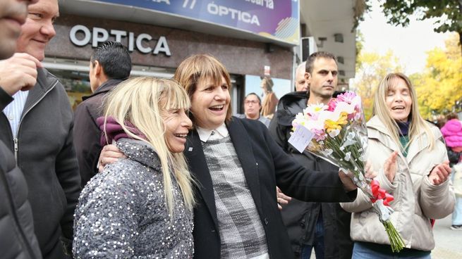 Patricia Bullrich, en modo electoral.