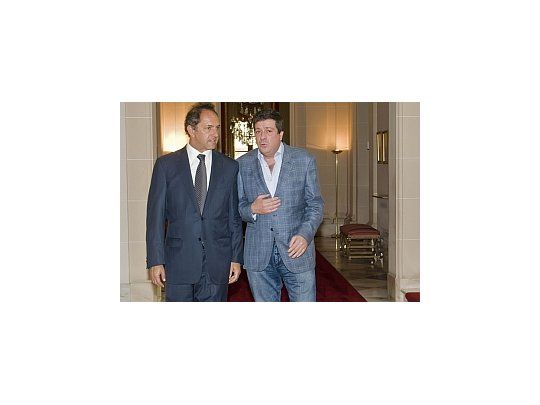 Scioli y Mariotto.